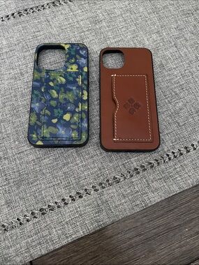 2 Patricia Nash Leather  IPhone 12 cases